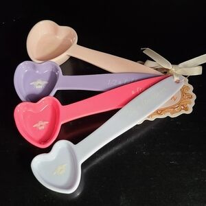 Bridgerton Heart Shaped Measuring Spoons Set